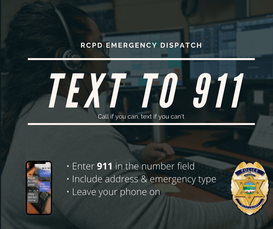 Text to 911 - Call if You Can, Text if You Can't