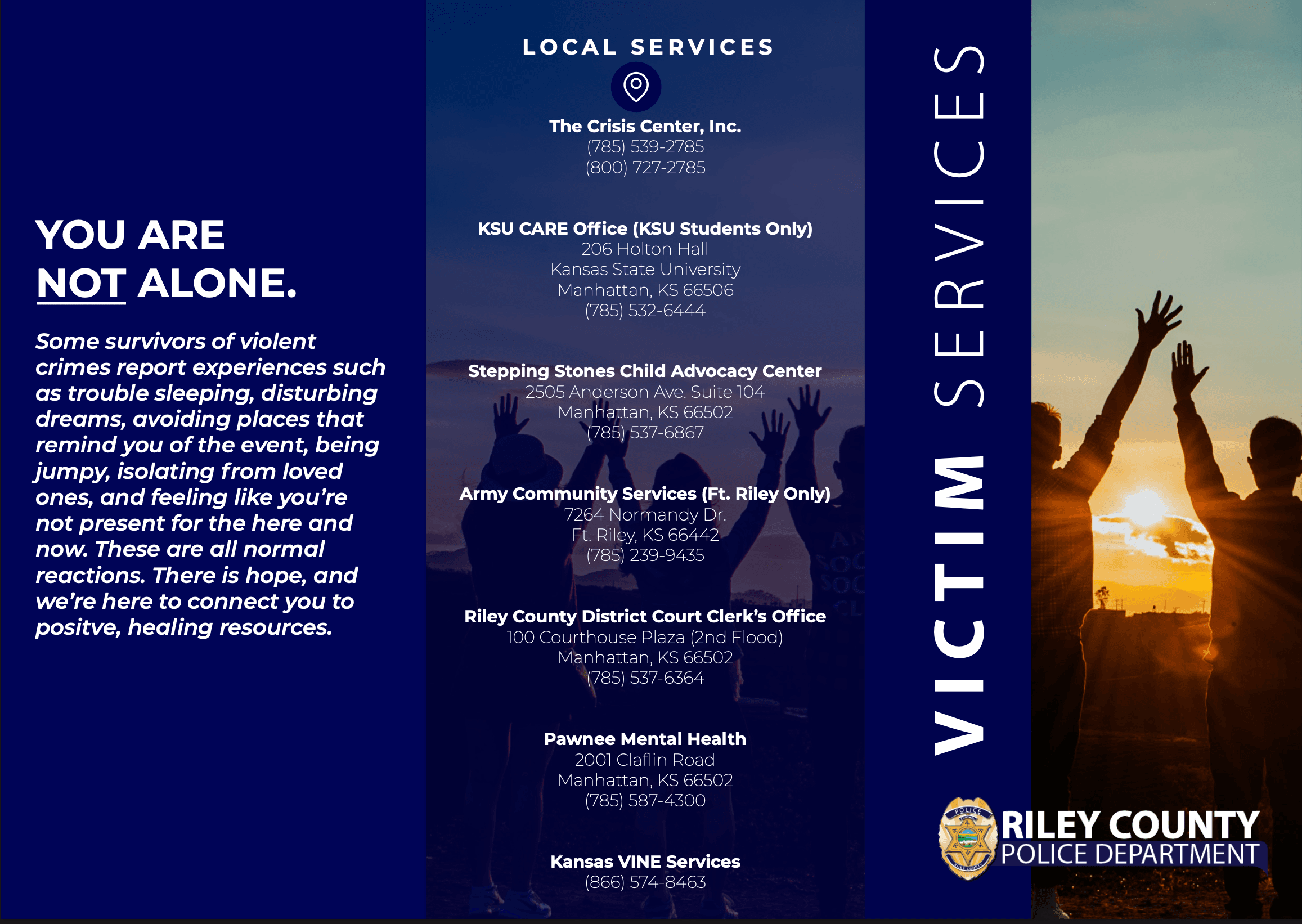 Victim Services Brochure Page 2