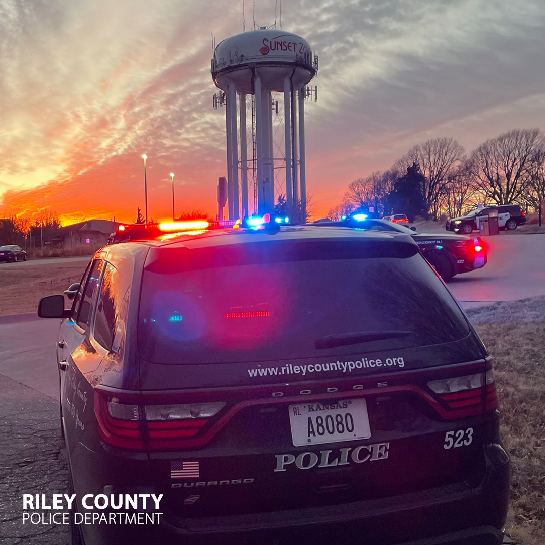 RCPD squad car on scene at Sunset Zoo