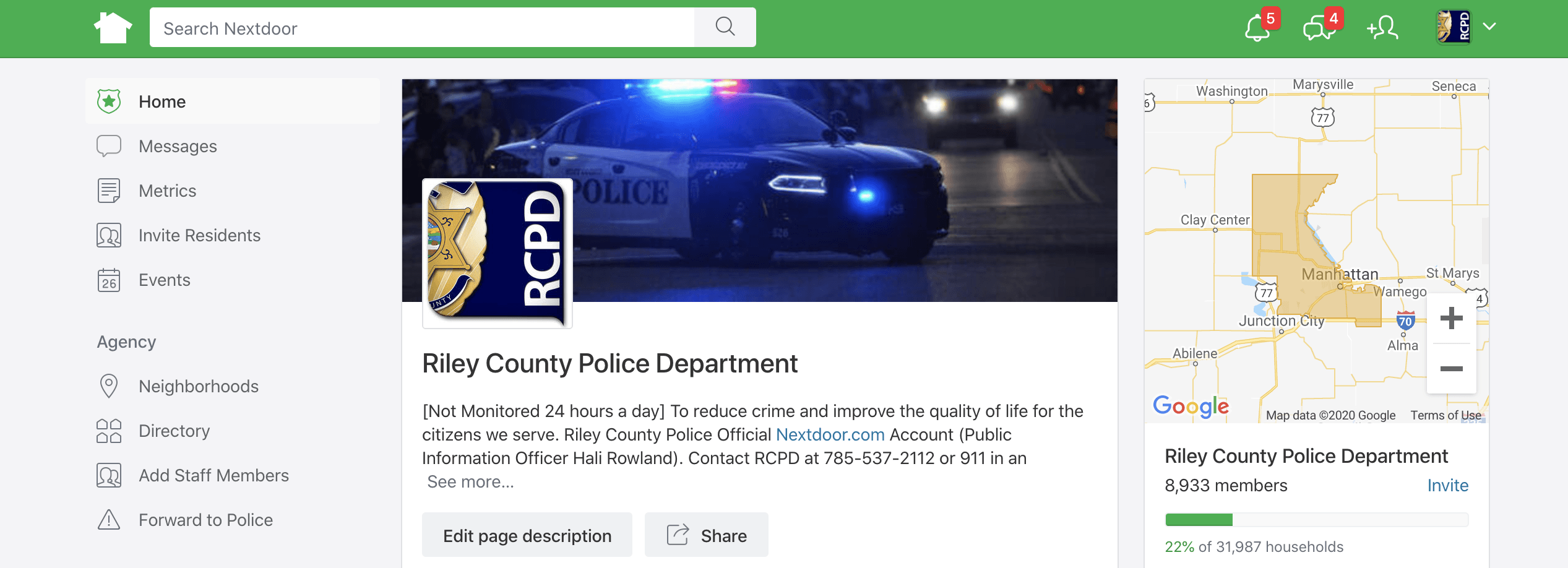 RCPD on Nextdoor