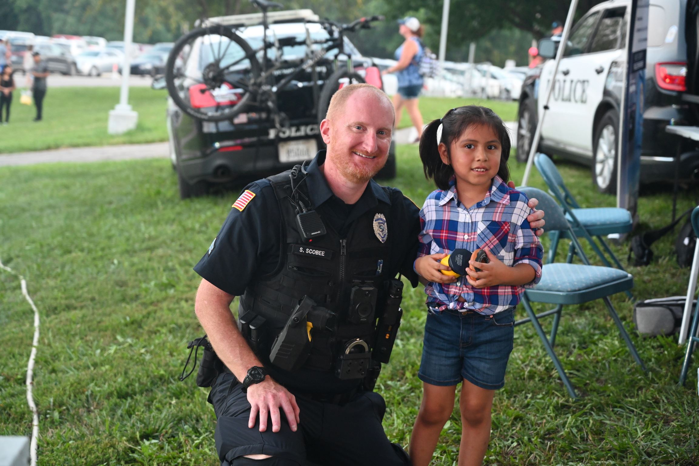 Officer with a Child